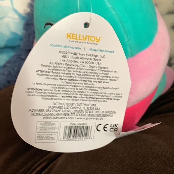 NWT KellyToy Squishmallows Fluxie 5” - Picture 5 of 5